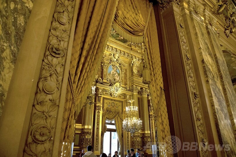 ちょこっと旅気分、パリ・オペラ座館内