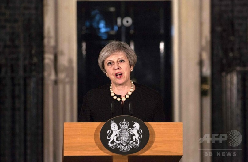 「憎悪や悪に私たちを分断させない」英首相、襲撃を非難