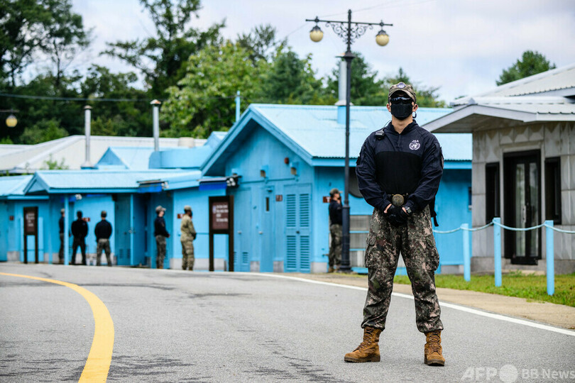 南北境界線付近で韓国兵が誤射
