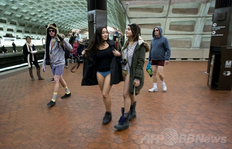 大寒波じゃないの？米国で今年も「ノーパンツ」デー