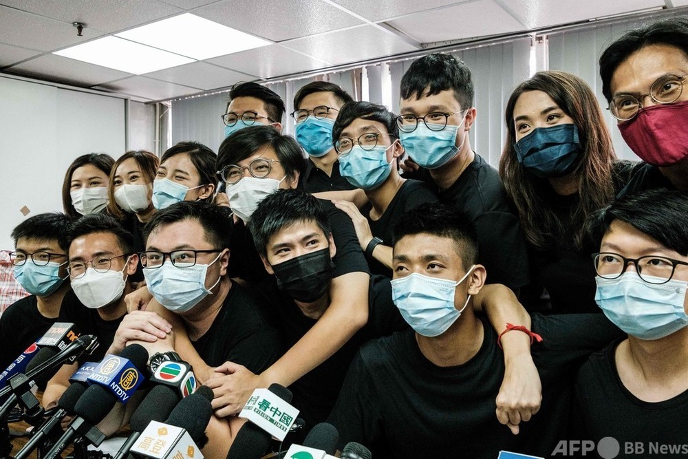英国、香港民主派の一斉逮捕を批判 「権利への深刻な打撃」