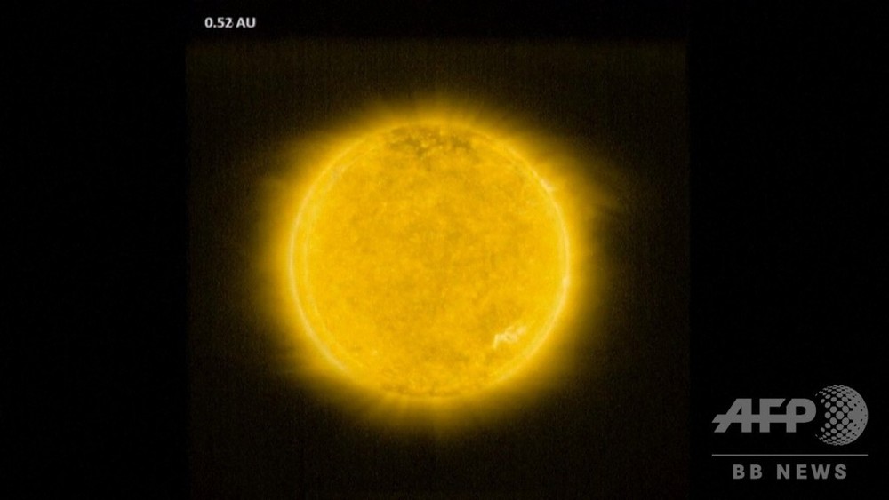 動画:最も近距離で捉えた太陽 欧米探査機が撮影 写真1枚 国際ニュース:AFPBB News