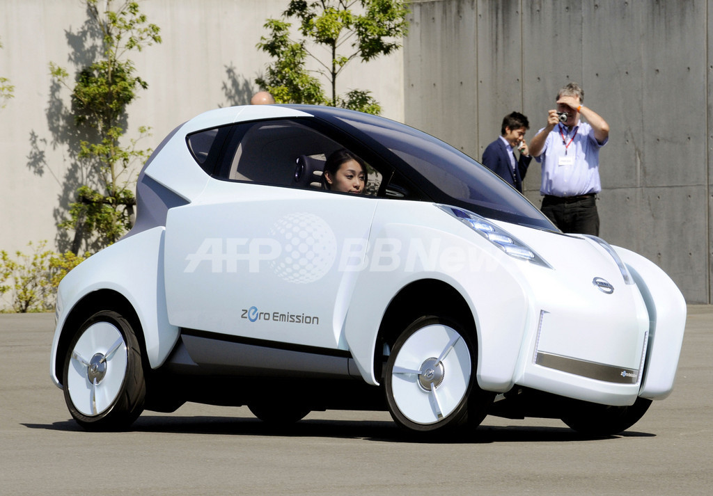 滑空する感覚 日産の2人乗りev ランドグライダー 国際ニュース Afpbb News