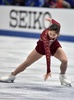 17-18フィギュアスケートグランプリ（GP）シリーズ第4戦、NHK杯、女子シングル・ショートプログラム（SP）。演技に臨む長洲未来（2017年11月10日撮影）。(c)AFP/Kazuhiro NOGI