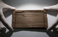 英ロンドンで発掘された古代ローマ時代の書字板（2016年6月1日撮影）。(c)AFP/DANIEL LEAL-OLIVAS
