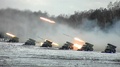 ベラルーシの演習場で実施されたロシアとの合同軍事訓練。ロシア国防省が公開した映像より（2022年2月4日公開）。(c)AFP PHOTO/ RUSSIAN DEFENCE MINISTRY