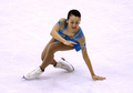 世界フィギュアスケート選手権（ISU World Figure Skating Championships 2012）は29日、フランスのニース（Nice）で女子シングル・ショートプログラム（SP）が行われ、浅田真央（Mao Asada）は59.49点で4位につけた。

転倒する浅田真央（2012年3月29日撮影）。(c)AFP/VALERY HACHE