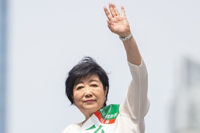 Tokyo governor Koike sweeps to third term