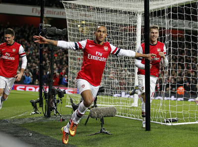 アーセナル、リバプールと引き分ける