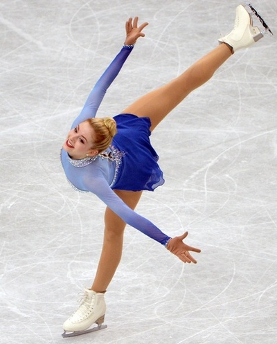 女子シングル総合5位のゴールド、世界フィギュア