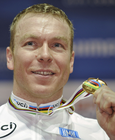 クリス・ホイ 男子スプリントで優勝