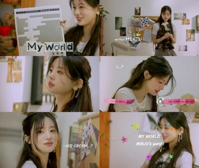 「HYBEの末娘」ILLIT・ミンジュの魅力を見せる映像