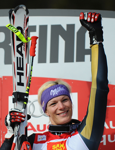 女子スーパー大回転・第4戦 マリア・リーシュが優勝を飾る