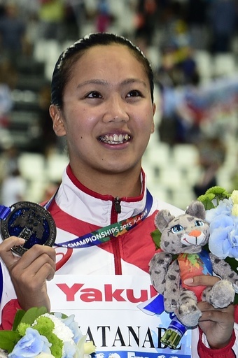 渡部香生子が女子200m個人メドレーで銀、第16回世界水泳