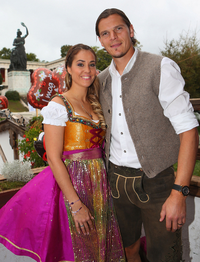 「オクトーバーフェスト」にバイエルン選手が登場