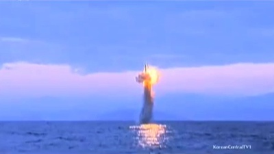 北朝鮮のSLBM実験は「失敗」 発射後に空中爆発か 専門家分析