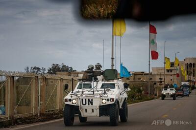 国連レバノン暫定軍の拠点に砲弾、要員1人死亡