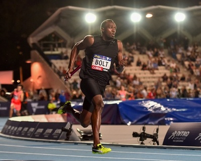 最終シーズンのボルト「調子はいい」新設のチーム対抗戦で連勝