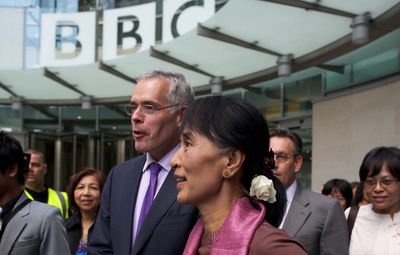 英BBC、ミャンマーTV局との提携解消へ ロヒンギャ報道めぐり