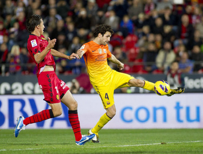 FCバルセロナがマジョルカ下す、メッシが年間76ゴール目