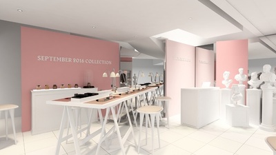 「バーバリー ビューティ ボックス」期間限定で、新宿にオープン