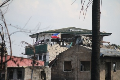 比政府軍、「武装勢力ほぼ制圧」 ミンダナオ島衝突