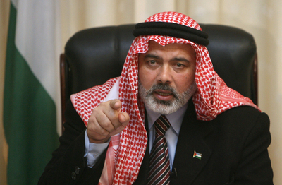 ハニヤ首相、「パレスチナの内紛あおる」と米国を非難 - パレスチナ自治区