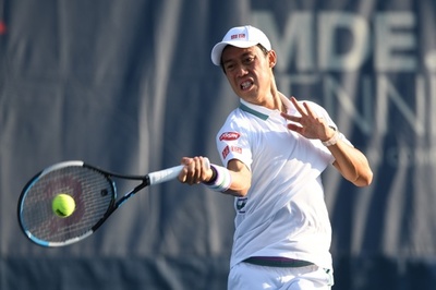 錦織がシティOP3回戦へ 第9シードのバブリク下す