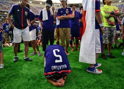 ブラジルまで届け！ 東京から声援送るサポーター