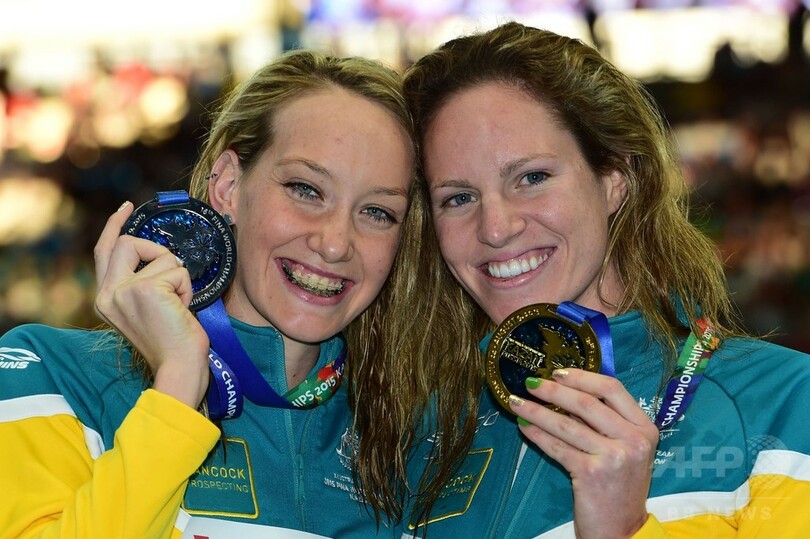 100m背泳ぎでオーストラリア勢が金を独占 第16回世界水泳 写真6枚 国際ニュース Afpbb News