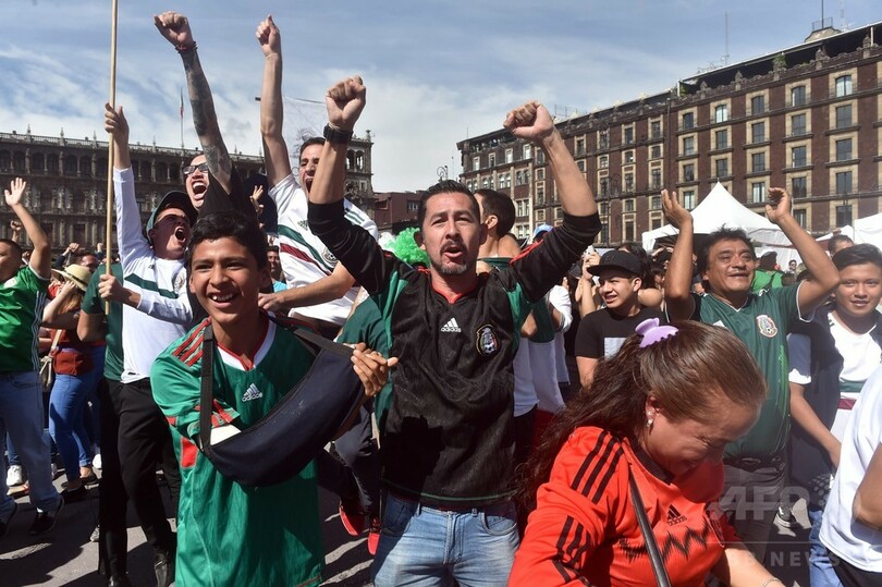 検証 ドイツに勝利のメキシコ 歓喜で地震は発生したか 写真1枚 国際ニュース Afpbb News