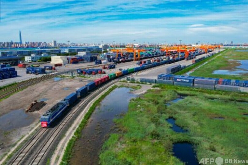 天津と欧州・中央アジアを結ぶ定期貨物列車の運行本数が5860本超え