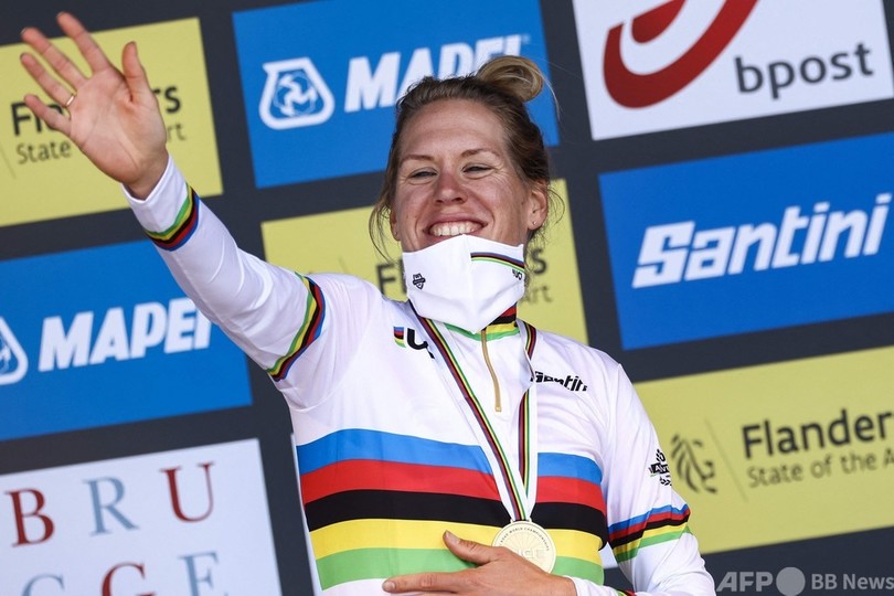 ファン・ダイクが女子個人TT2度目の優勝 ロード世界選手権