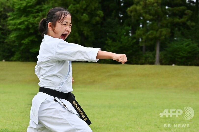 早過ぎた東京2020、13歳空手少女が抱く五輪の夢