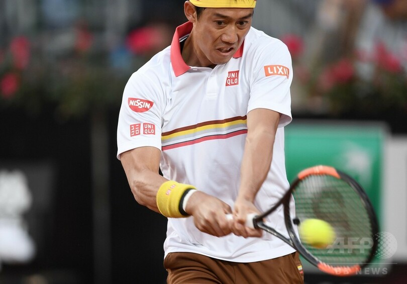 錦織がイタリア国際準々決勝進出、今季初8強のジョコと対戦へ