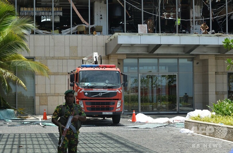 国際ニュース：AFPBB Newsスリランカの連続爆発、死者数は外国人35人含む156人に