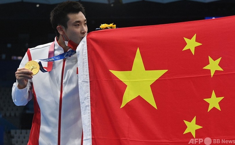 曹が男子10m高飛び込みで金 中国勢が8種目中7種目制す 五輪