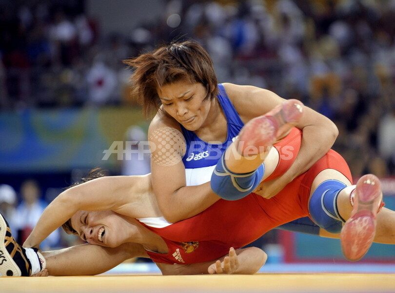 伊調馨 レスリング・女子フリースタイル63キロ級で2連覇