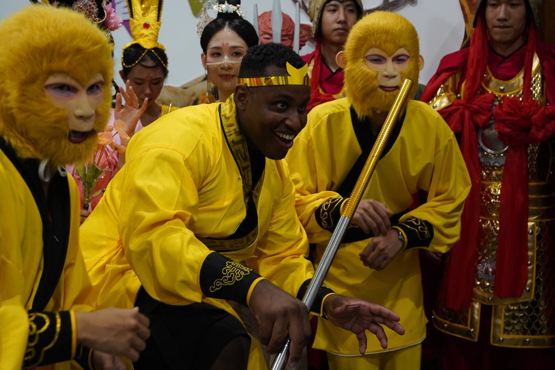 動植物公園で「西遊記」ナイトイベントが人気 中国・吉林省