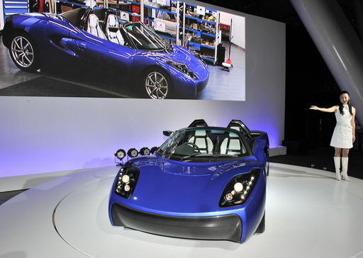 東レ、炭素繊維でEVスポーツカー試作 写真7枚 国際ニュース：AFPBB News