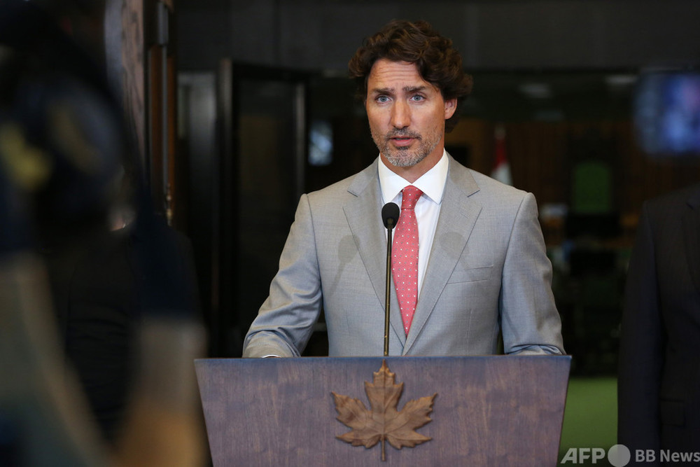 「カナダは中国の圧力に屈さぬ」トルドー首相、孟氏釈放を否定