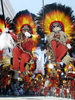 写真はトバス（Tobas）を踊る参加者。(c)AFP/Aizar RALDES