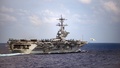 米原子力空母「セオドア・ルーズベルト」（2020年3月31日提供）。(c)AFP PHOTO /US NAVY/NICHOLAS V. HUYNH/HANDOUT