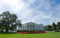 米ワシントンD.C.（Washington D.C.）で北側から見たホワイトハウス（White House、2012年9月20日撮影）。(c)AFP/Karen BLEIER