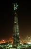 2007年7月21日、ドバイ（Dubai）で建設中の超高層ビル｢ブルジュ・ドバイ（Burj Dubai）｣の提供写真。(c)AFP