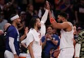 ニックスが東決勝進出、昨季王者セルティックス下す