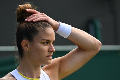 サッカリも敗退、女子単トップ10シードは残り4人 ウィンブルドン