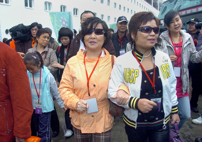 中国のクルーズ船が台湾に寄港