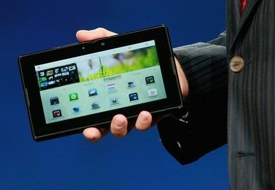 7インチ型タブレットは中途半端？アップルとRIMトップが舌戦