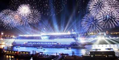 豪華客船「AIDAdiva」が就航 - ドイツ